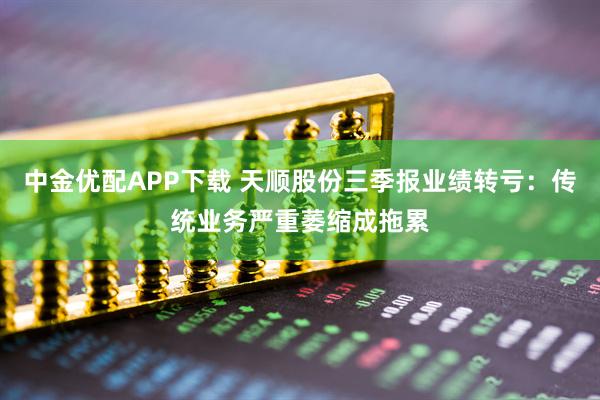 中金优配APP下载 天顺股份三季报业绩转亏：传统业务严重萎缩成拖累