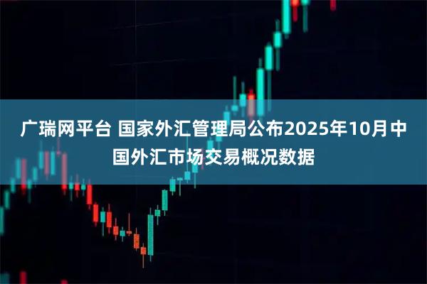 广瑞网平台 国家外汇管理局公布2025年10月中国外汇市场交易概况数据