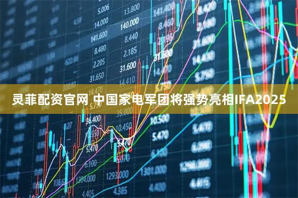 灵菲配资官网 中国家电军团将强势亮相IFA2025