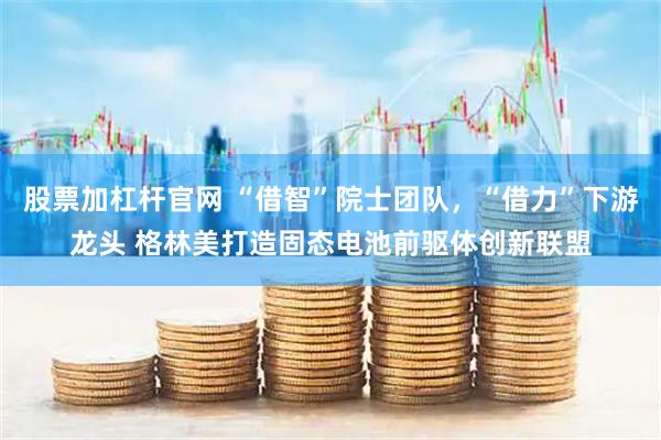 股票加杠杆官网 “借智”院士团队，“借力”下游龙头 格林美打造固态电池前驱体创新联盟